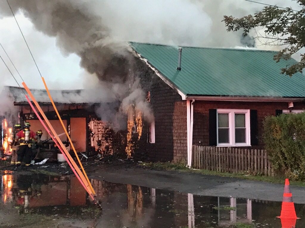 Firefighters Battle Ashville Fire News, Sports, Jobs Post Journal